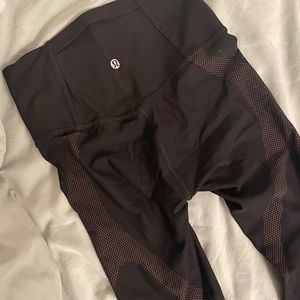 Lululemon full length leggings black size 4 training